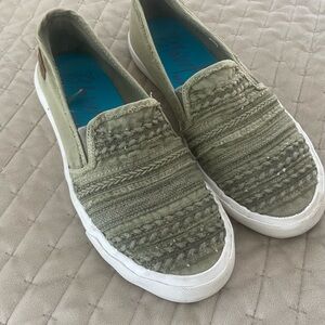 Blowfish Olive Slip-On Shoes